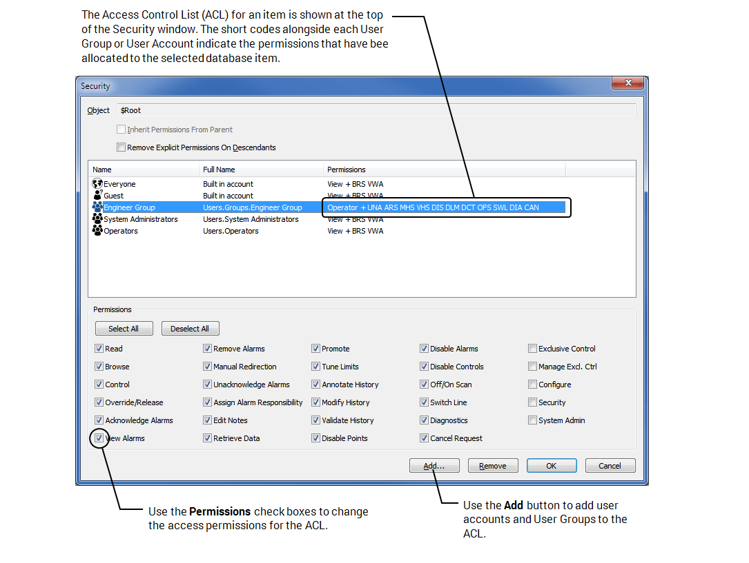 Security Guide Understanding the Access Control List (ACL)